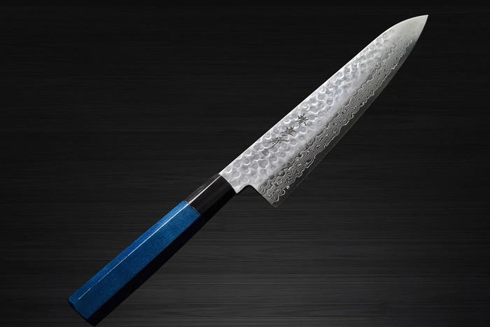 Sakai Takayuki 45-Layer Damascus Indigo